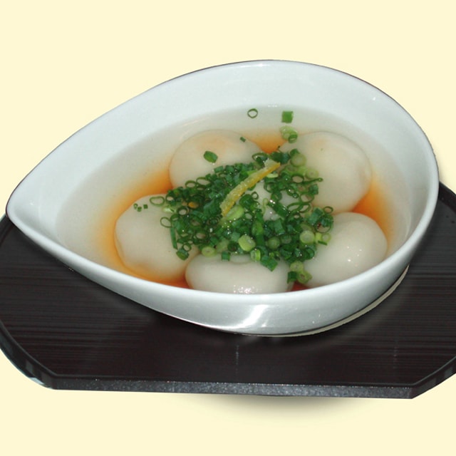 九月堂のお月見　水餃子